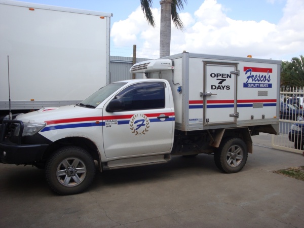 Fresco's Meats Delivery Truck